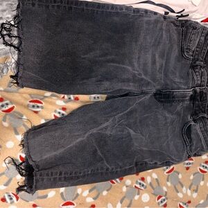 American Eagle Outfitters Charcoal Denim Shorts
